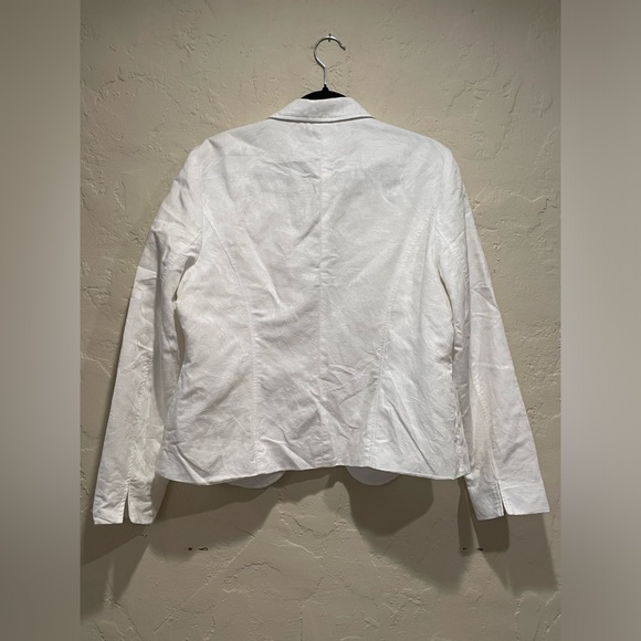 Coldwater Creek Floral White Blazer - Picture 2 of 7